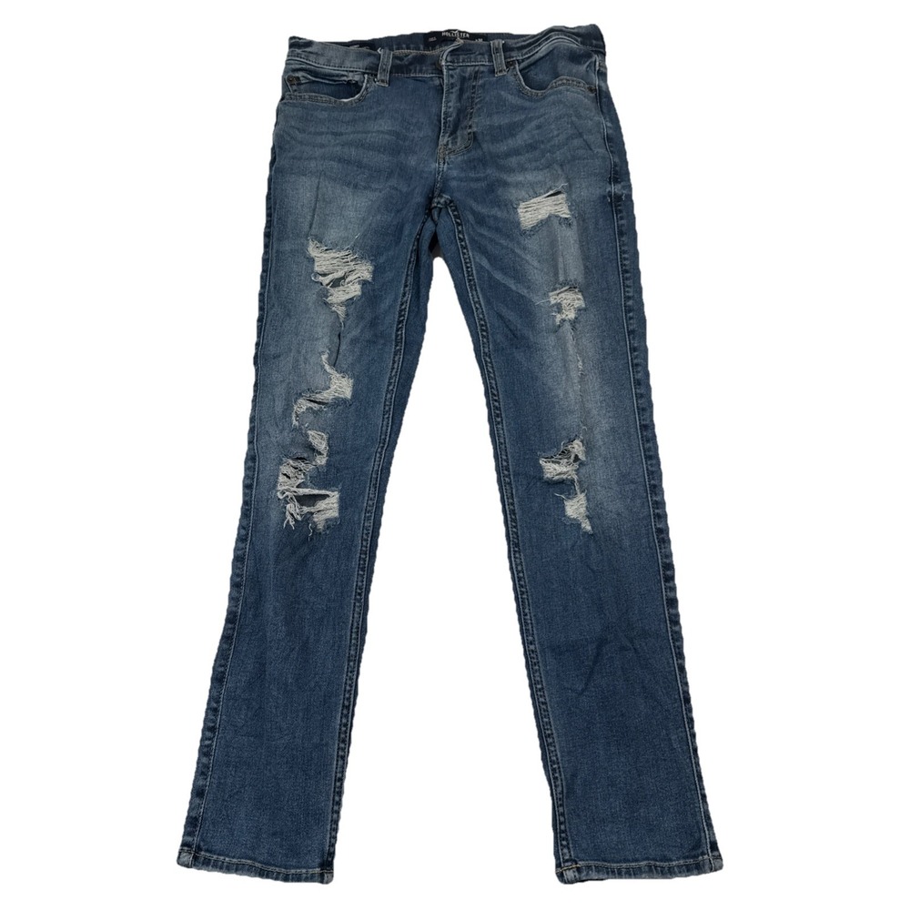 Hollister Skinny Advanced Stretch Distressed Jeans Men’s 30x30 (28x27)